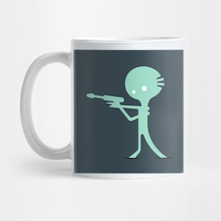 Alien with a Laser Gun Mug